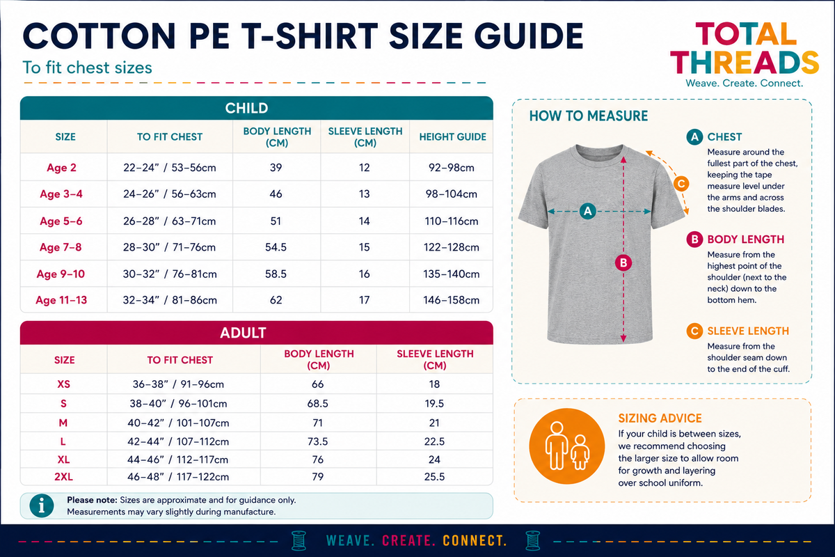 Bishops Tawton Primary PE T-Shirt