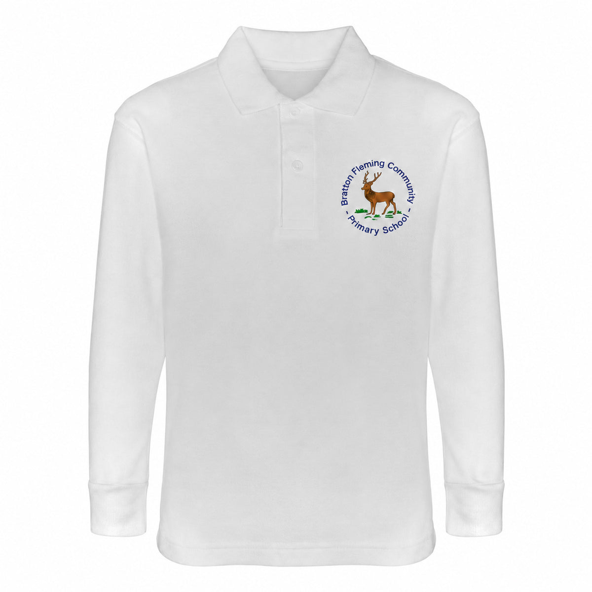 Bratton Fleming Primary Long Sleeve Polo Shirt