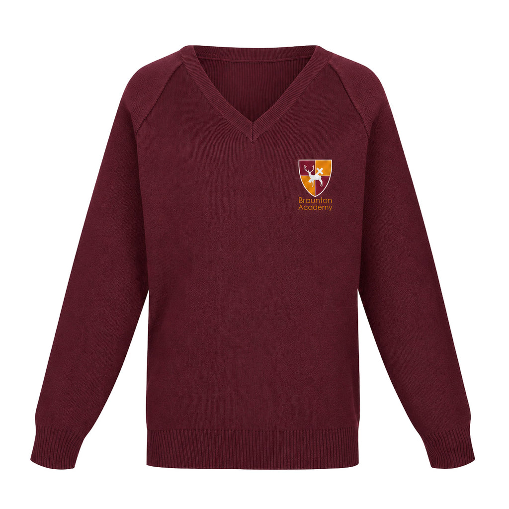 Braunton Academy V-Neck Jumper