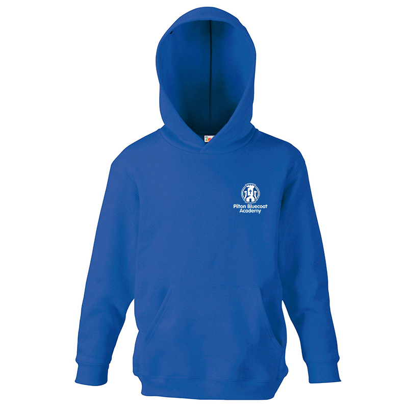 Pilton Bluecoat Academy PE Hoodie - Blue