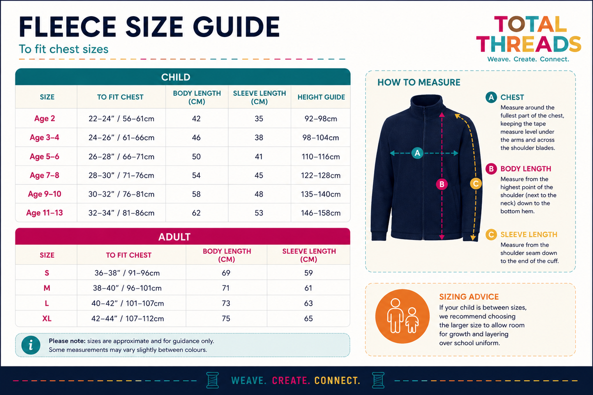 Bishops Tawton Primary Fleece