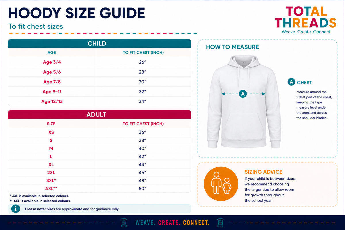 Bishops Tawton Primary PE Hoodie